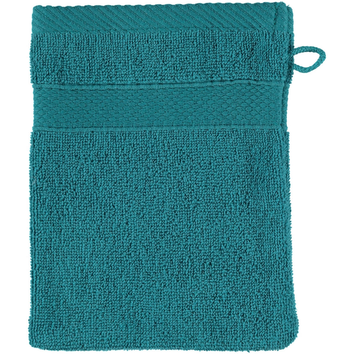 WASCHHANDSCHUH DIAMANT DARK TURQUOISE - 464 - Blau, Textil (15/21cm) - Egeria