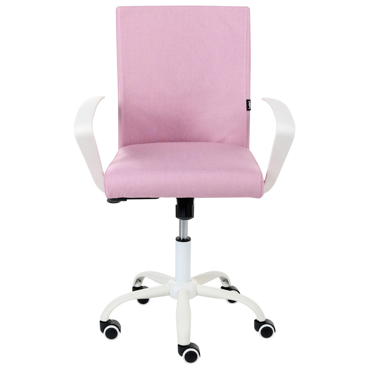 BÜROSTUHL Rosa Modra - Pink, Textil (52/91/52cm) - Beliani