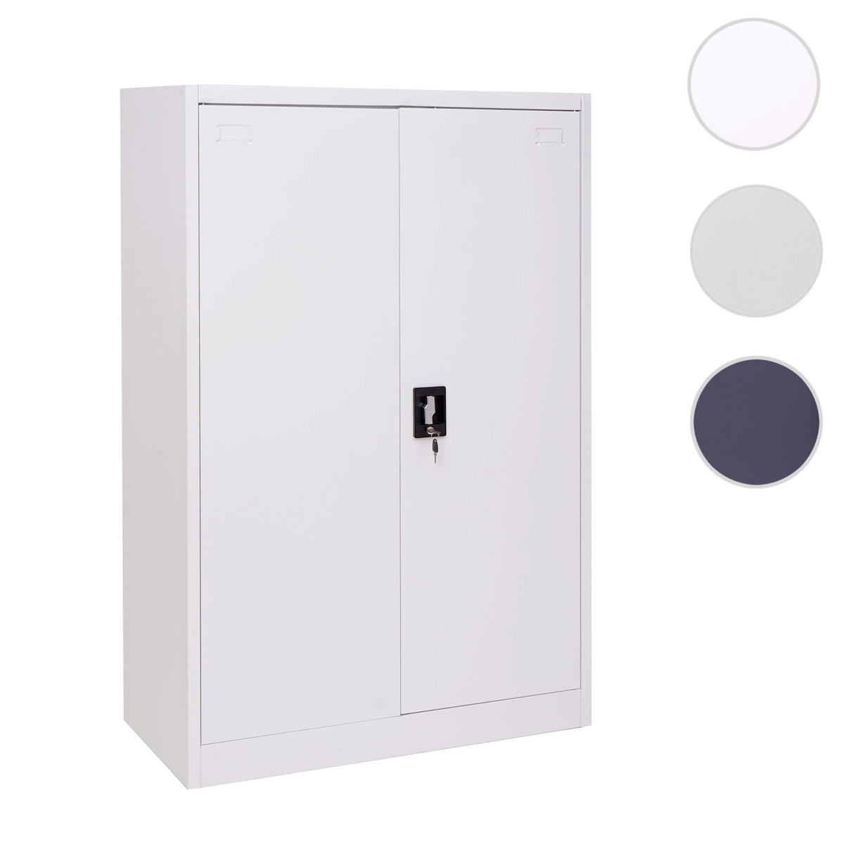 AKTENSCHRANK Weiß - Weiß, Metall (90/140/40cm) - MCW