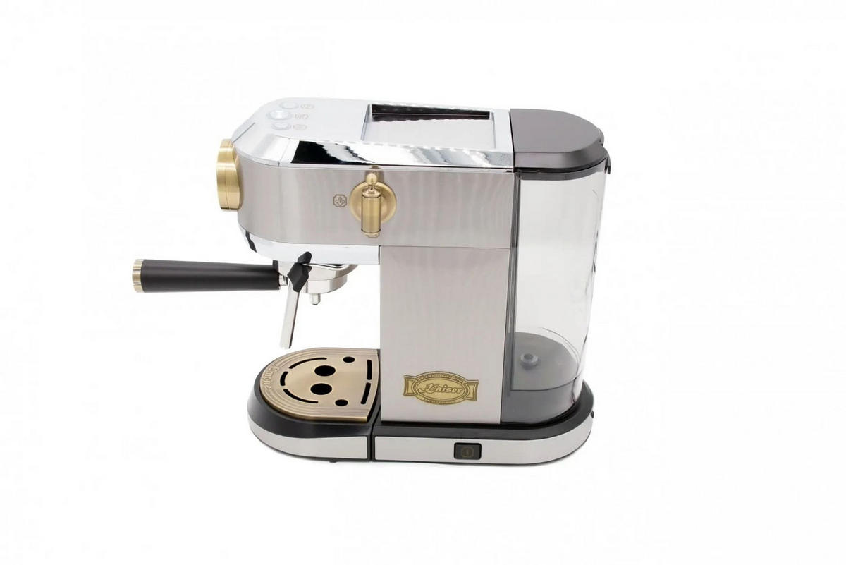 KAFFEEMASCHINE KA 2001 R Empire, Edelstahl, 19 bar, Siebträger-Espressomaschine - Edelstahlfarben, Metall (14.5/31/29.5cm) - Kaiser Küchengeräte