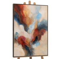 GEMÄLDE Musik in Farbe Schattenfugenrahmen Grau 140x100 cm - Grau, Holz (140/100cm) - YS-art gallery