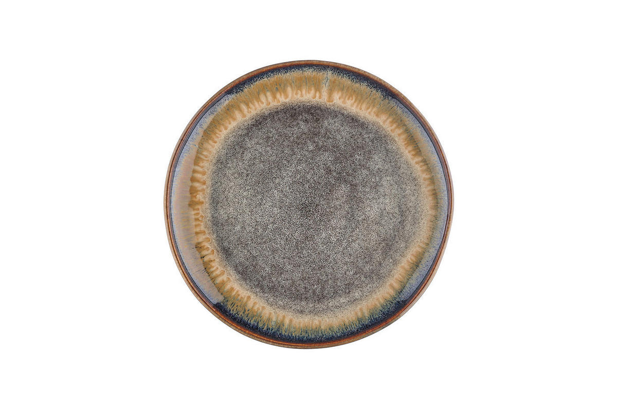 TELLER Genesis Ø20,5cm - 6er-Set - Basalt - Braun, Keramik (20.5cm) - Björn