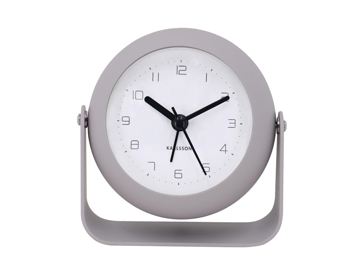 WECKER Bunky Ø 9 cm - Beige, Metall (10.2/13/7cm)