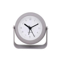 WECKER Bunky Ø 9 cm - Beige, Metall (10.2/13/7cm)