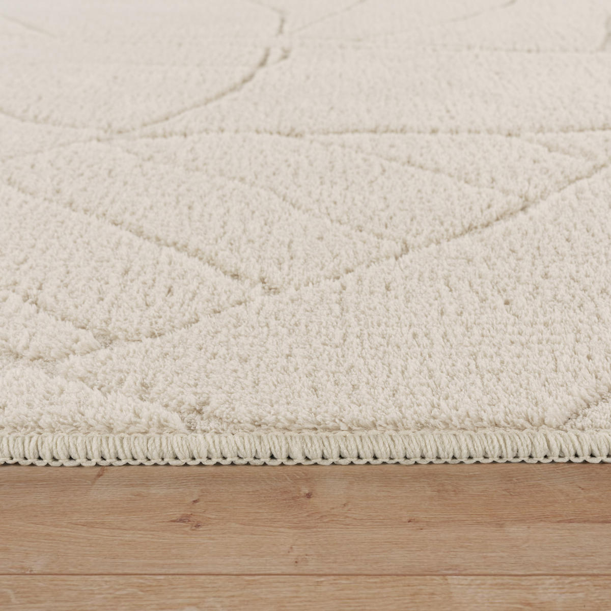 HOCHFLORTEPPICH 160/160 cm Tokio 474 - Creme, Textil (160/160cm) - Paco Home