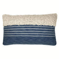 DEKOKISSEN Indigoblau 35x60 - Blau, Textil (60/35/12cm) - Malagoon