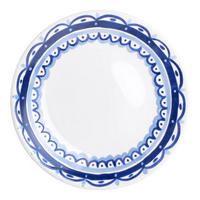 FRÜHSTÜCKSTELLER Rand Delfts Blond in Blau - 22cm - Blau, Keramik (21.8/21.8/2.5cm) - Blond Amsterdam