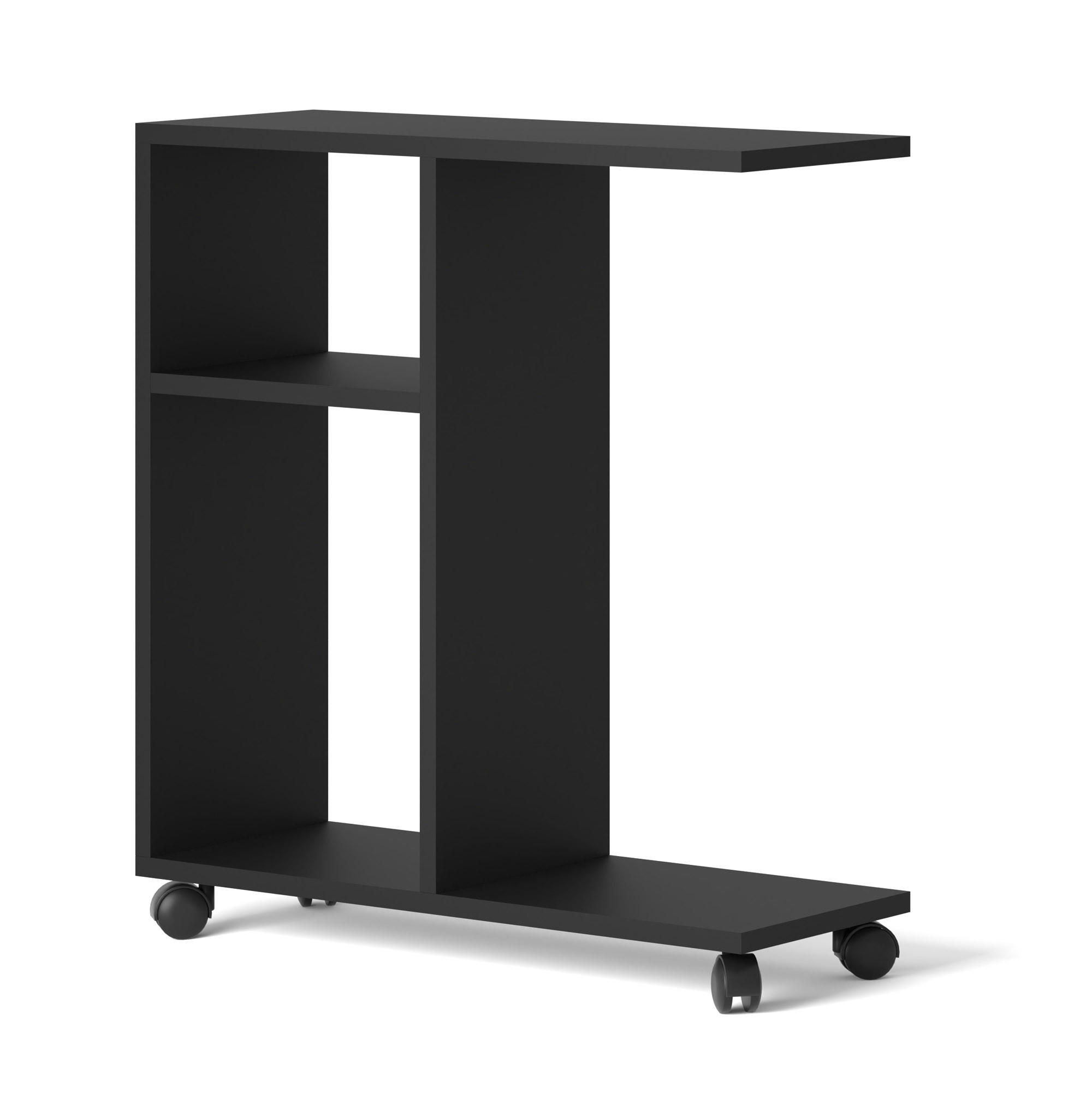 COUCHTISCH Schwarz 60/65/22 - Schwarz, Holzwerkstoff (22/60/65cm) - RAUMHIRSCH FURNITURE