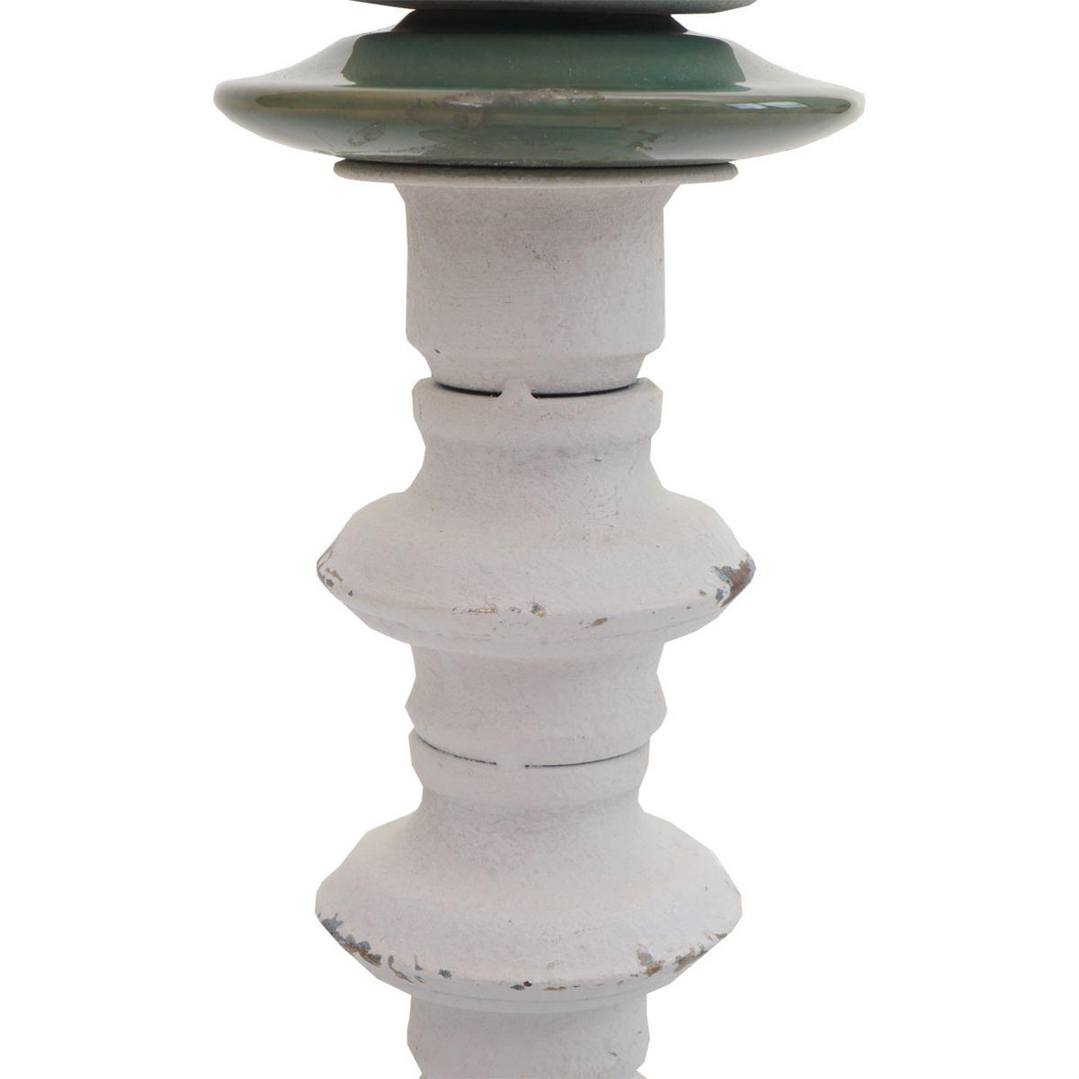 KERZENSTÄNDER Weiß - Weiß, Metall (12/25/12cm) - MCW