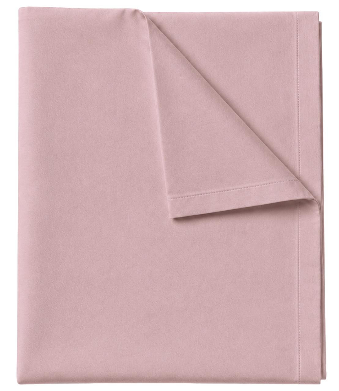 BETTTLAKEN ohne Gummizug 140x250 cm, Betttuch aus 100% Baumwolle, Vielseitig verwendbares Haustuch - Rosenholz - Rotbraun, Textil (140/250cm) - Carpe Sonno