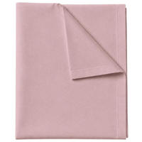BETTTLAKEN ohne Gummizug 140x250 cm, Betttuch aus 100% Baumwolle, Vielseitig verwendbares Haustuch - Rosenholz - Rotbraun, Textil (140/250cm) - Carpe Sonno