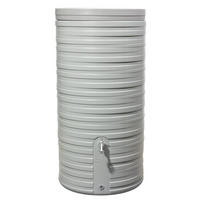 REGENTONNE 300 L, steingrau inkl. Deckel - Grau, Kunststoff (59/118/59cm) - GARANTIA