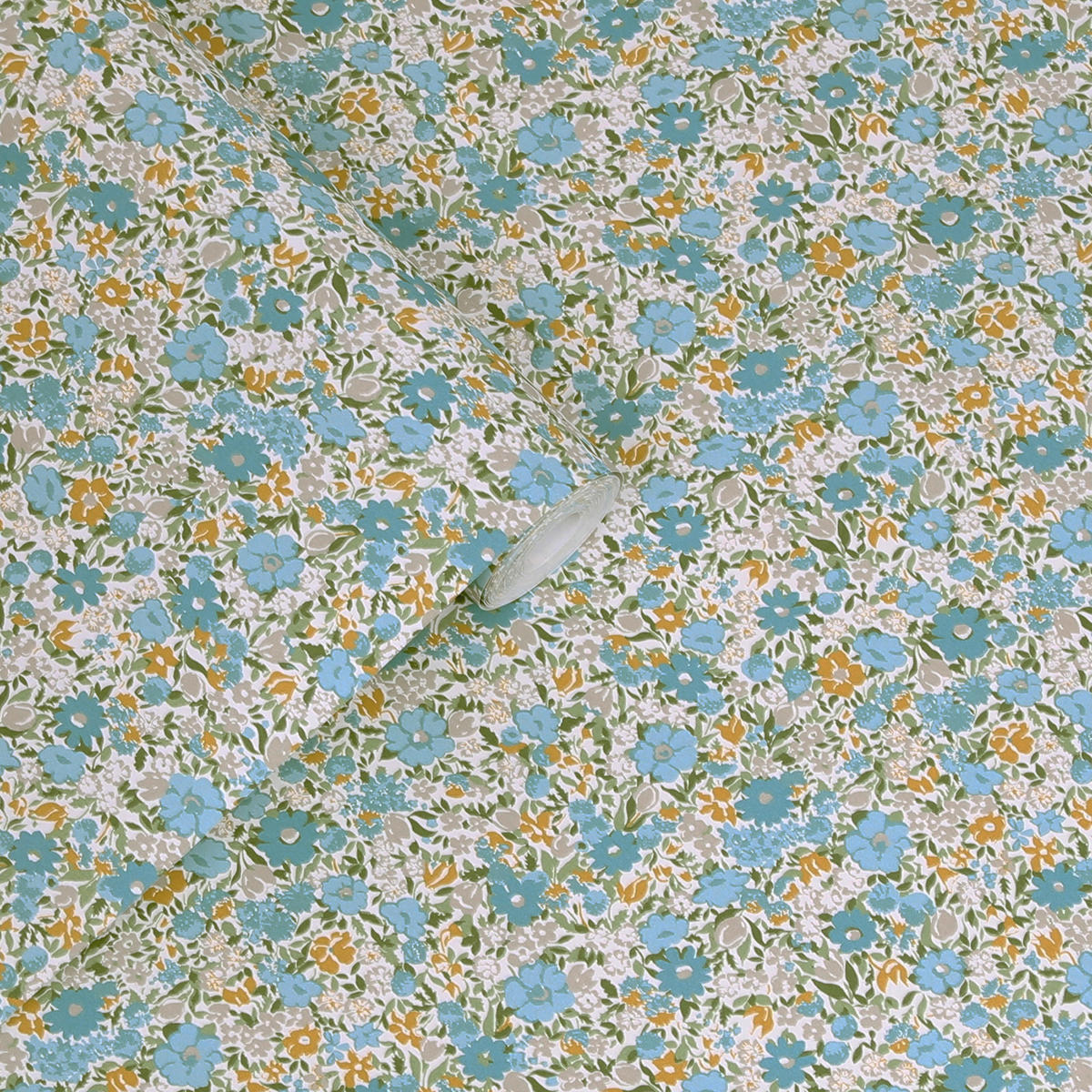 VLIESTAPETE Loveston Newport Blau - Blau, Papier/Kunststoff (52/1000cm) - Graham & Brown
