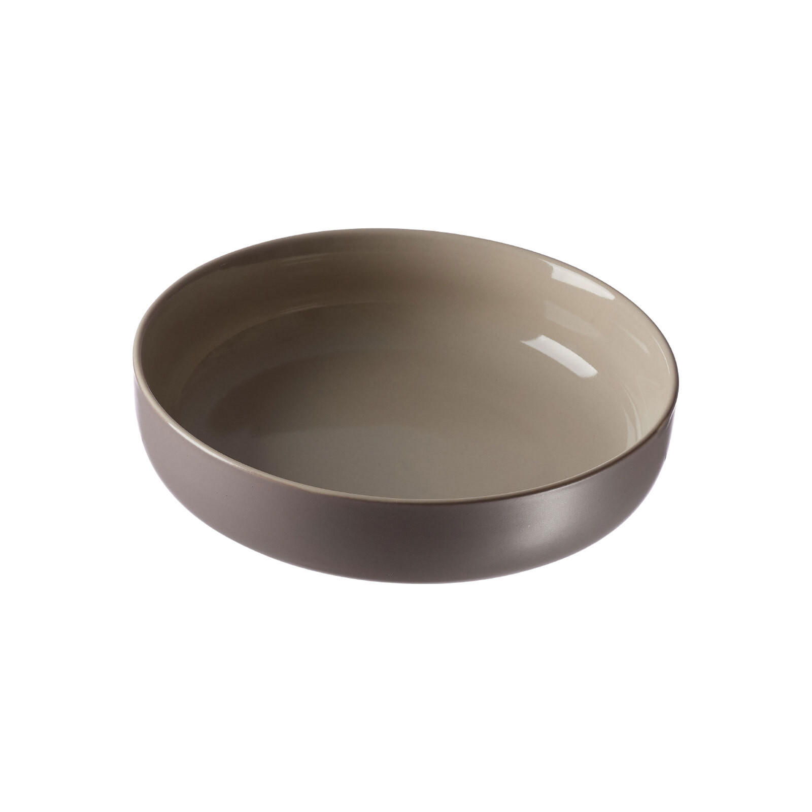 TELLER UND SCHALENSET Jasper taupe 18er Set - Taupe, Keramik (1/1/1cm) - Ritzenhoff Breker