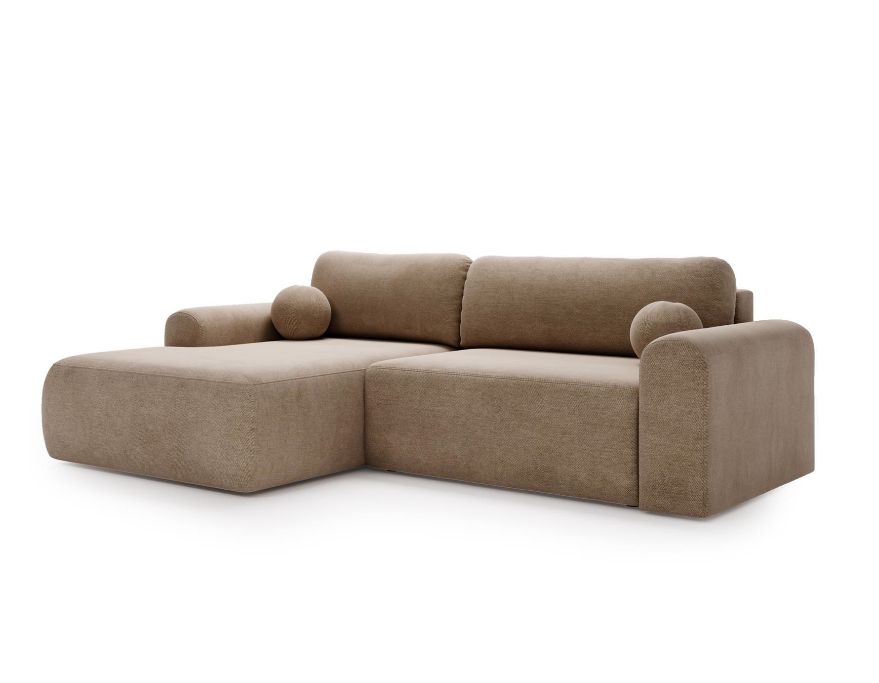 Bettso Ecksofa Sand 257x177 cm
