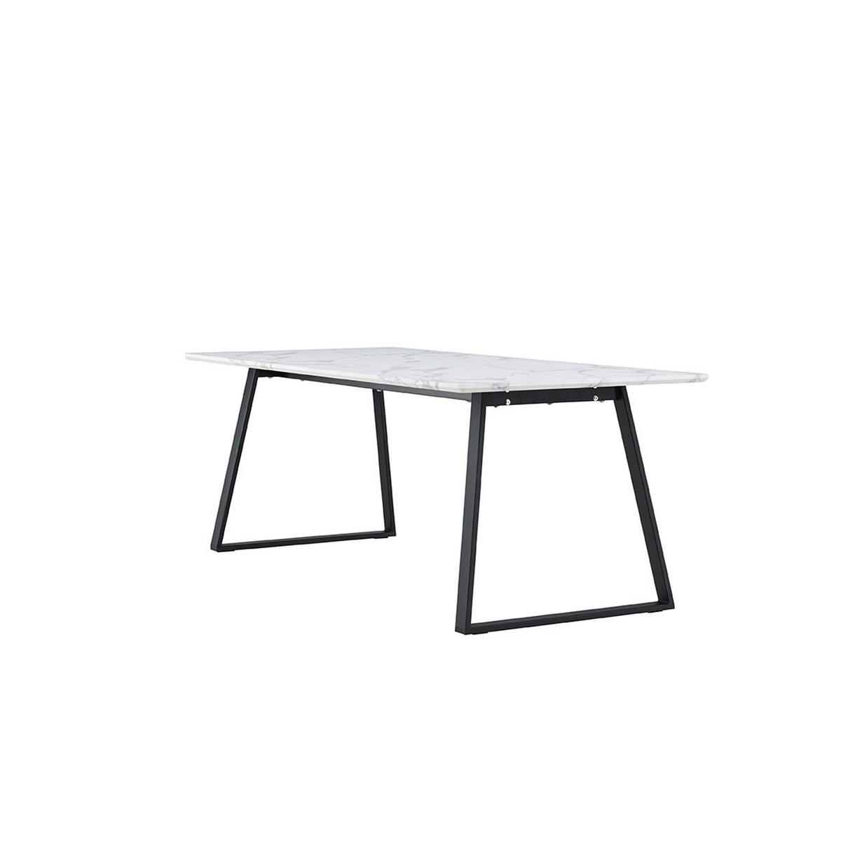 ESSTISCH weiß - Weiß, Holzwerkstoff (90/200/75cm) - ebuy24