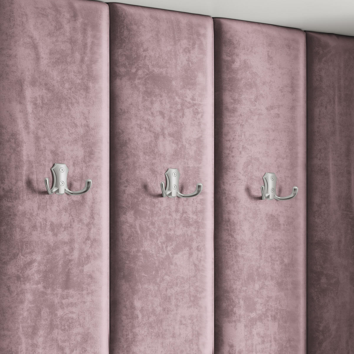 GARDEROBENSCHRANK REMA 200/240/60 cm Modern Garderobe-Set Kaschmir - Kaschmir/Lila, Holzwerkstoff (200/240/60cm) - MASSENO