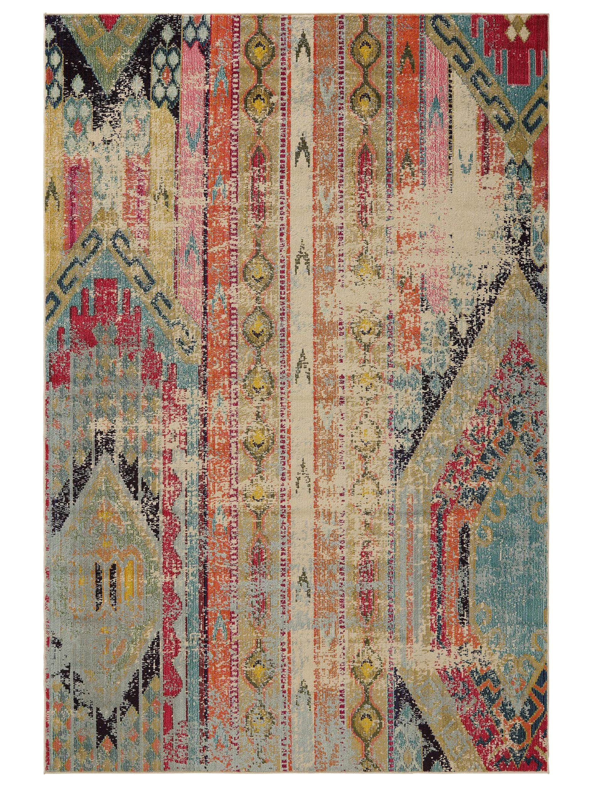 TEPPICH Casa Türkis 300x400 cm - Türkis, Textil (300/400cm) - benuta Nest