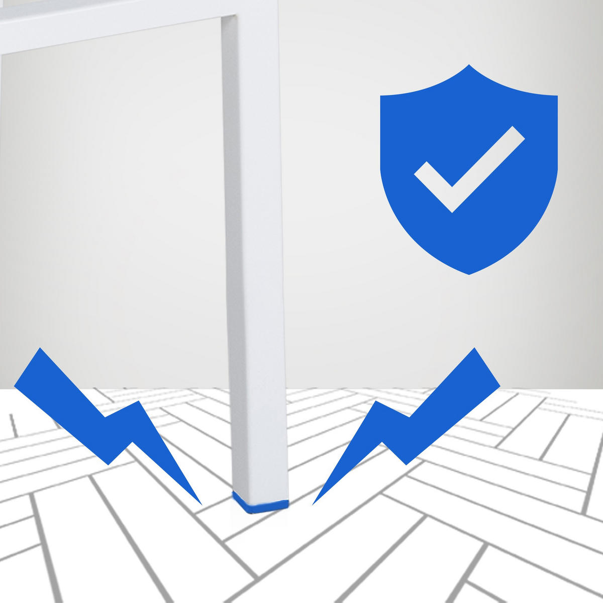 BARHOCKER Samt Grau - Weiß/Grau, Textil/Metall (64/110/48cm) - CLP