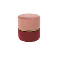 SITZHOCKER Bubbly Pouf/ Candy/ Rosa - Pink, Textil (35/39/35cm) - Housecraft Living