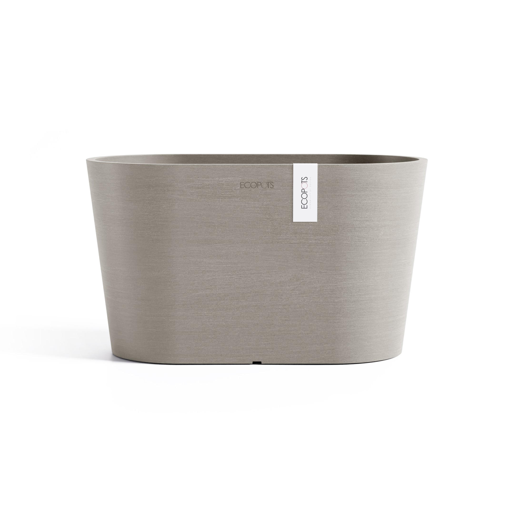 Ecopots Blumentopf Taupe 17 cm