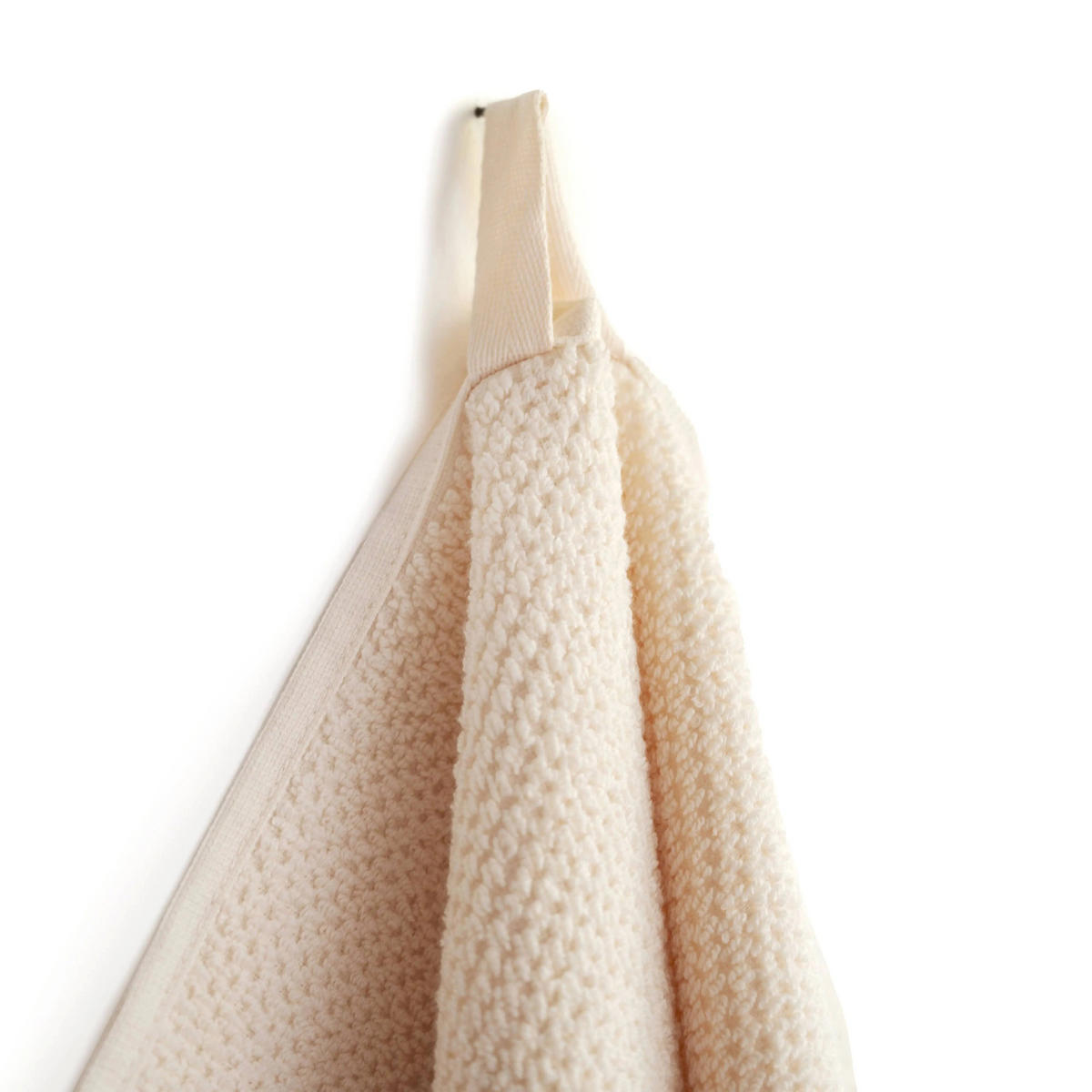 4ER Set Spa Creme 2x Duschtuch + 2x Handtuch - Creme, Textil (50/100cm) - Herzbach Home