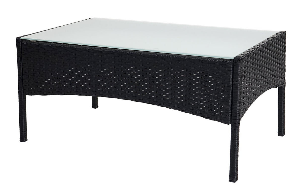 GARTEN-GARNITUR Lounge-Set Anthrazit - Anthrazit, Metall - PROREGAL