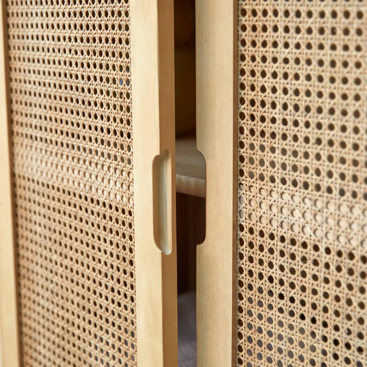 SCHRANK Luis Natur aus Ulme - Naturfarben, Holz (85/160/40cm) - Tikamoon