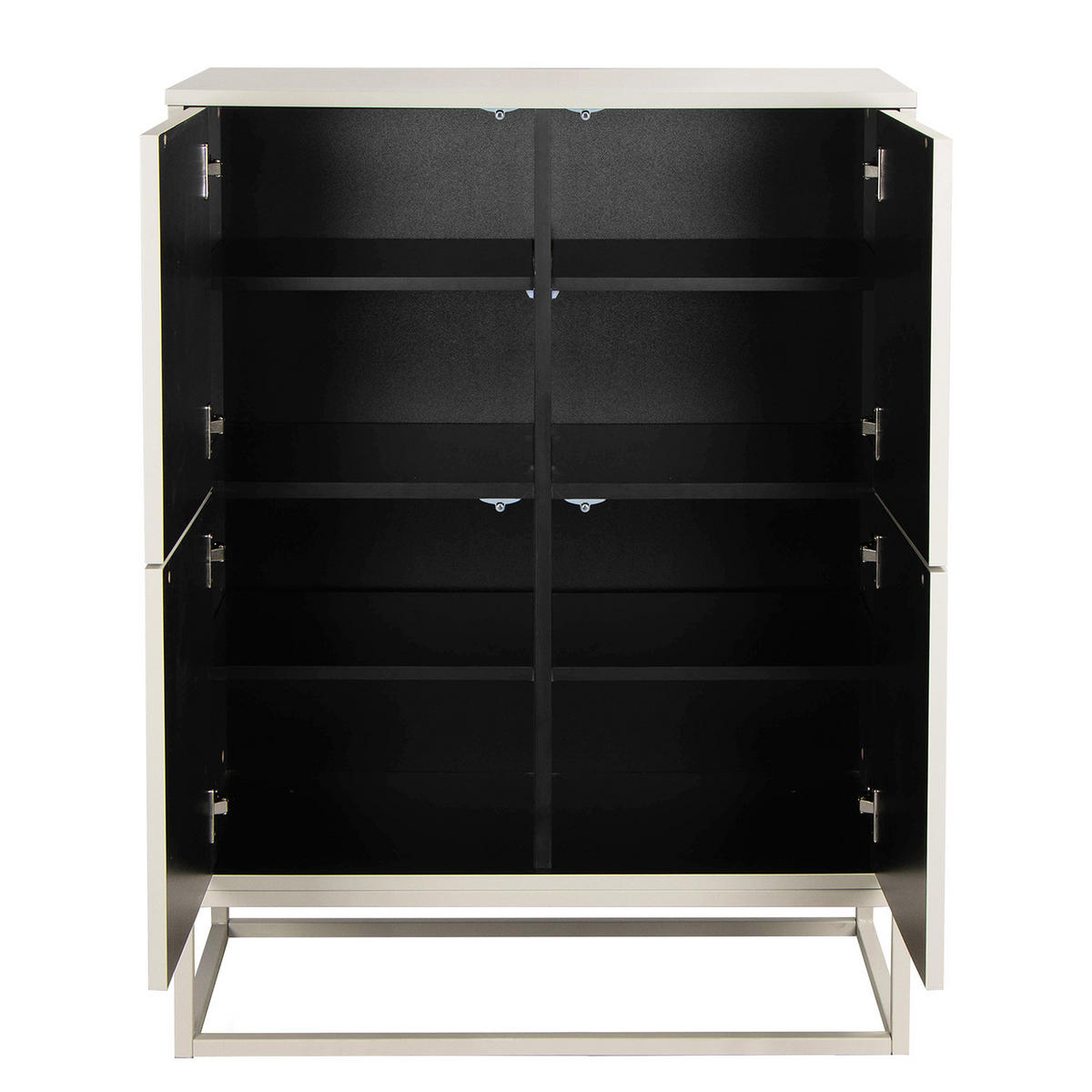 HIGHBOARD - Kaschmir, Holzwerkstoff/Metall (80/110/40cm) - home24