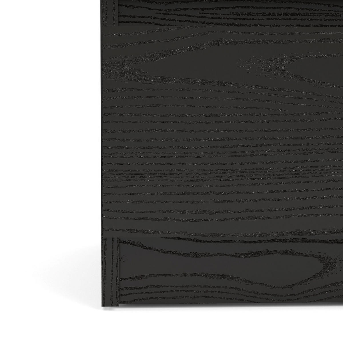KOMMODE Schwarz - Schwarz, Holzwerkstoff (40/70/50cm) - ebuy24