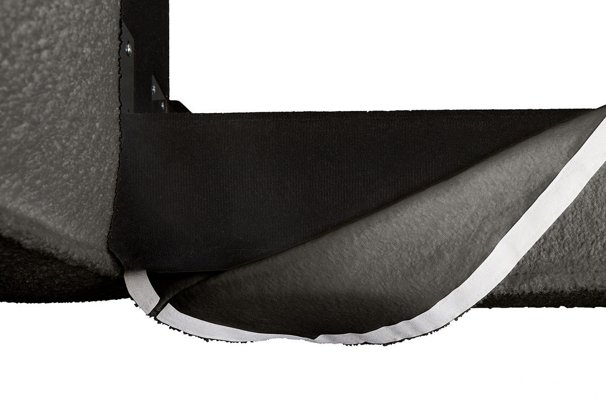 WECHSELBEZUG für Polsterbett - Anthrazit, Textil (180/200cm) - home24