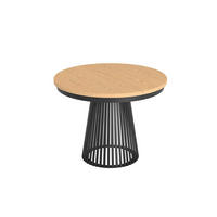 ESSTISCH TRAVIS Ausziehbar 100 - 180 / 100 x 76,6 cm - Eichefarben/Schwarz, Holz (100/100/76.6cm) - MASSENO