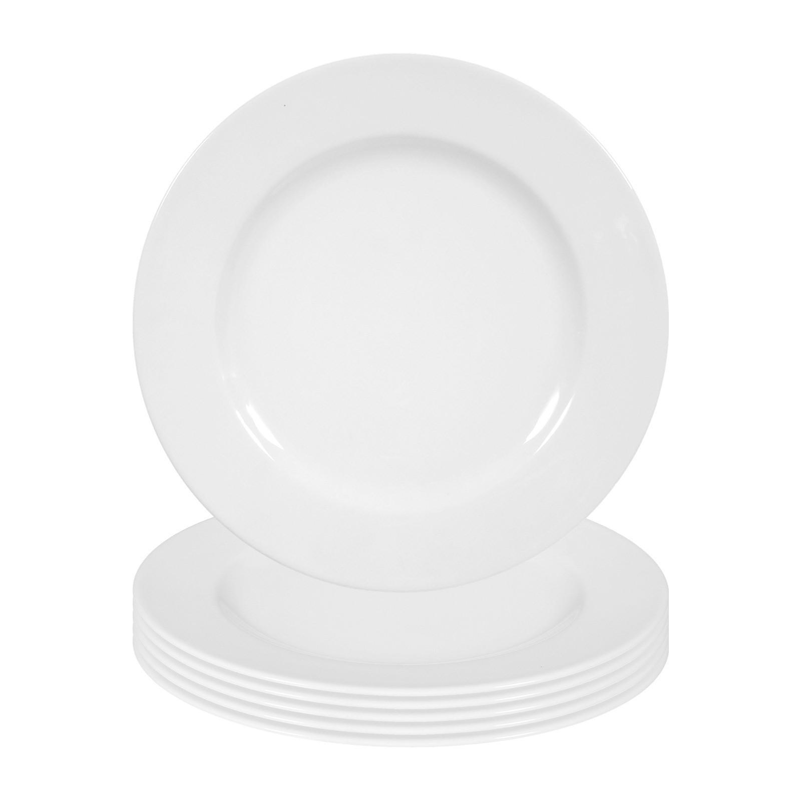 SPEISETELLER Rondo/Liane weiß ø 25 cm 6er Set - Weiß, Keramik (25cm) - Seltmann Weiden