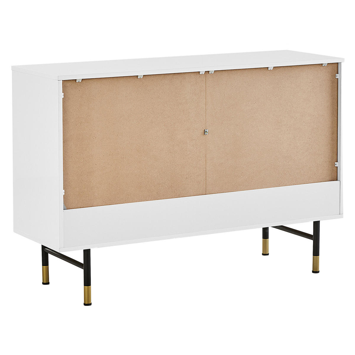 SKŘÍŇ Bílá Adante - bílá, kompozitní dřevo (120/82/40cm) - Beliani