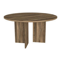 ESSTISCH - 6 Personen - holz - naturfarben dunkel Topania - Naturfarben, Holz (138/138/75cm) - Vente-Unique
