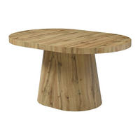 AUSZIEHBARER Tisch - 8 , 10 , 12 , > 12 -Sitzer - MDF - naturfarben hell - CLOEVA - Naturfarben, Holz (100/300/76cm) - Vente-Unique