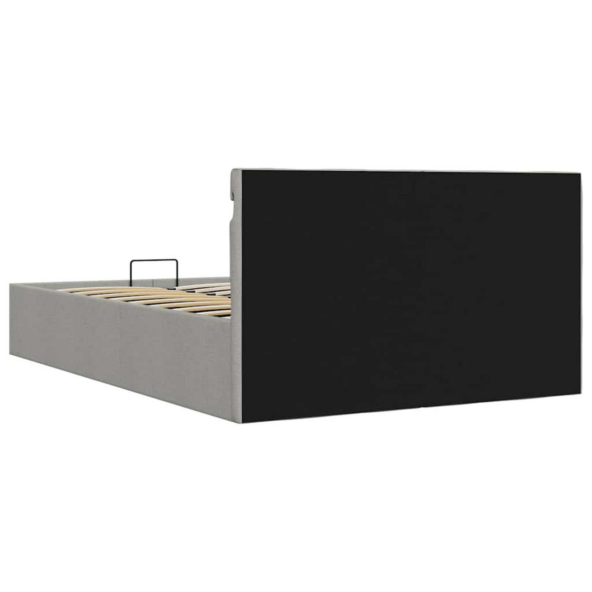 METALLBETT Irwin 148/211 cm - Grau, Metall (140/200cm) - Nettlife
