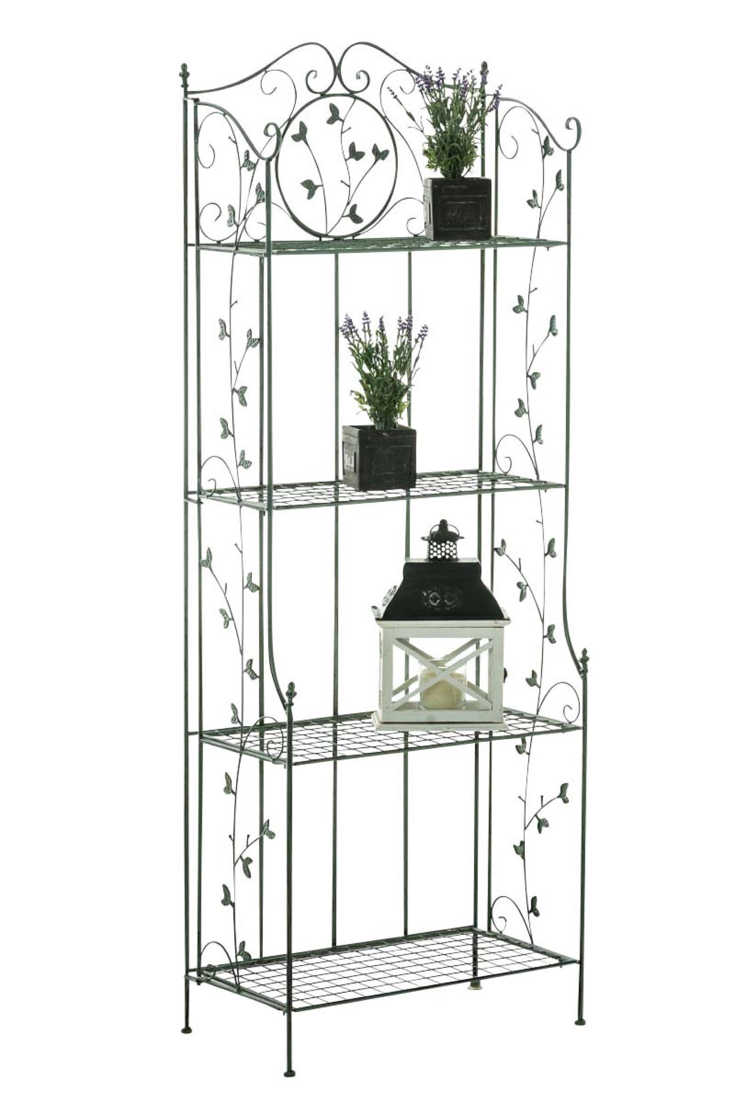 STANDREGAL Aaron antik-grün - Grün, Metall (60/158/33cm) - TPFGarden