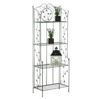STANDREGAL Aaron antik-grün - Grün, Metall (60/158/33cm) - TPFGarden