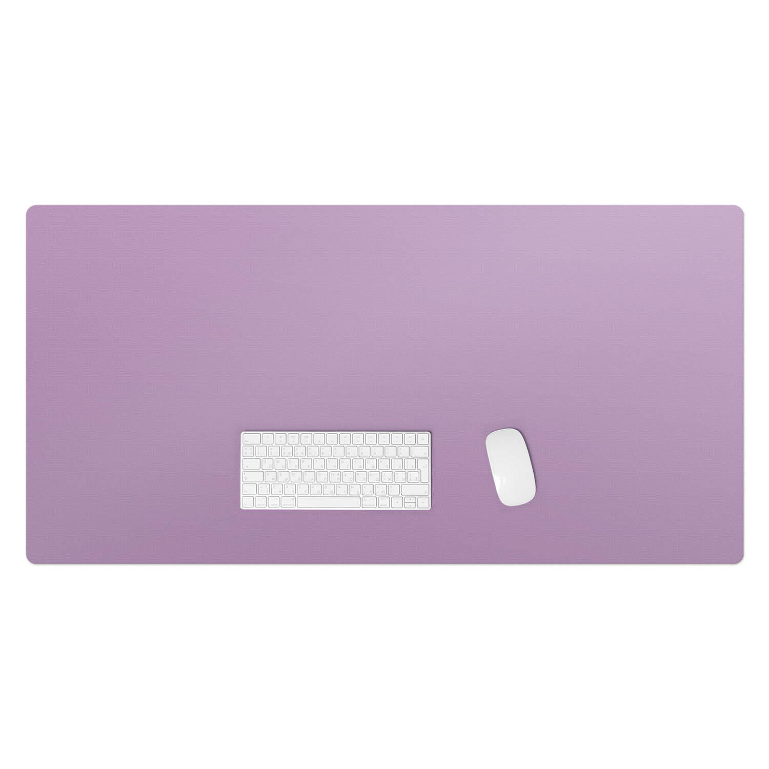Wallfluent Schreibtischunterlage Violett 60x1.6x120 cm