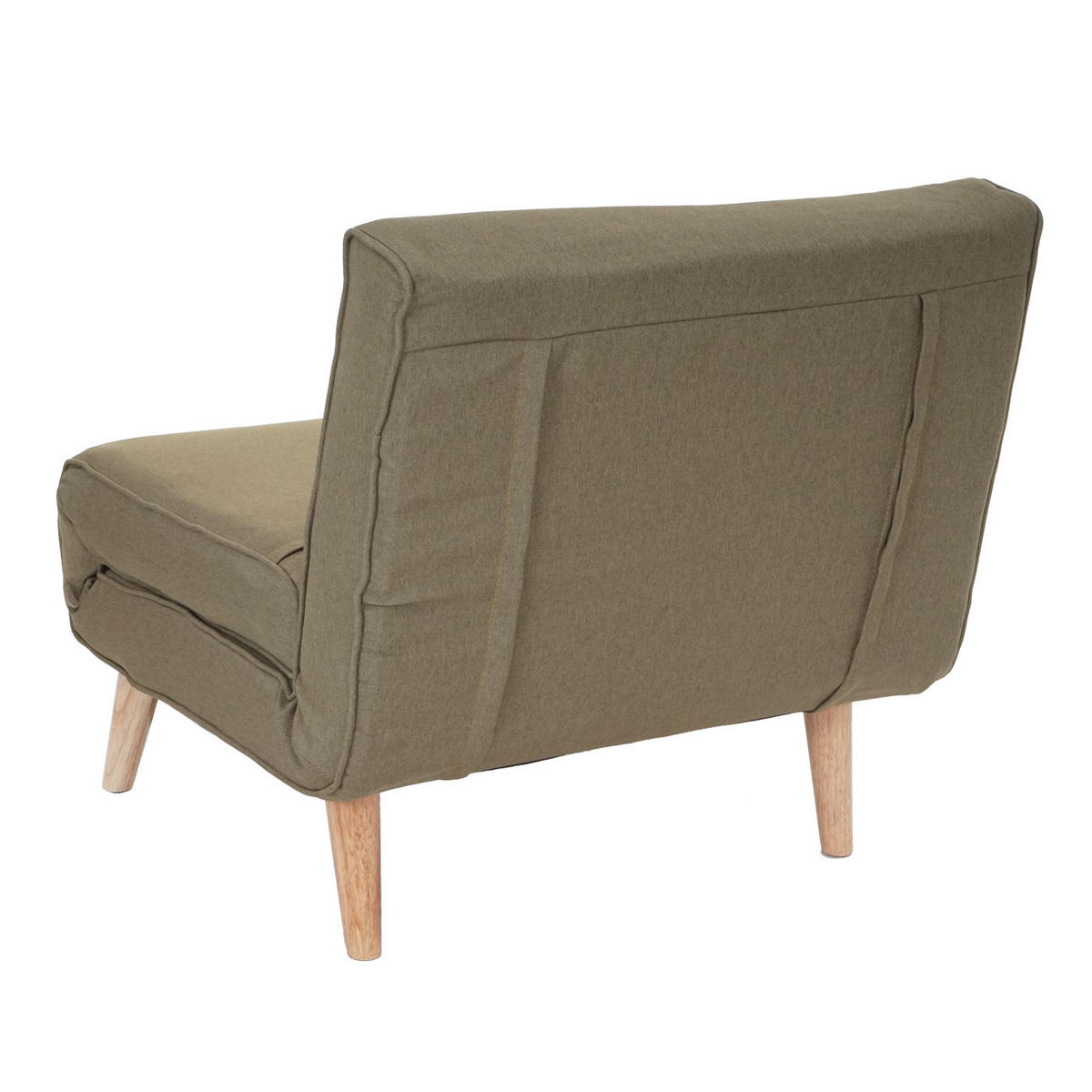 SCHLAFSESSEL Grün - Grün, Textil (75/77/70cm) - MCW