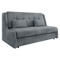 SCHLAFSOFA Viva Elite IV - Schwarz/Grau, Holz/Metall (166/85/98cm) - MIRJAN24
