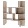 STANDREGAL Contle Eiche-Optik 102 x 120 cm - Eichefarben, Holzwerkstoff (101.6/180/36cm) - Selsey