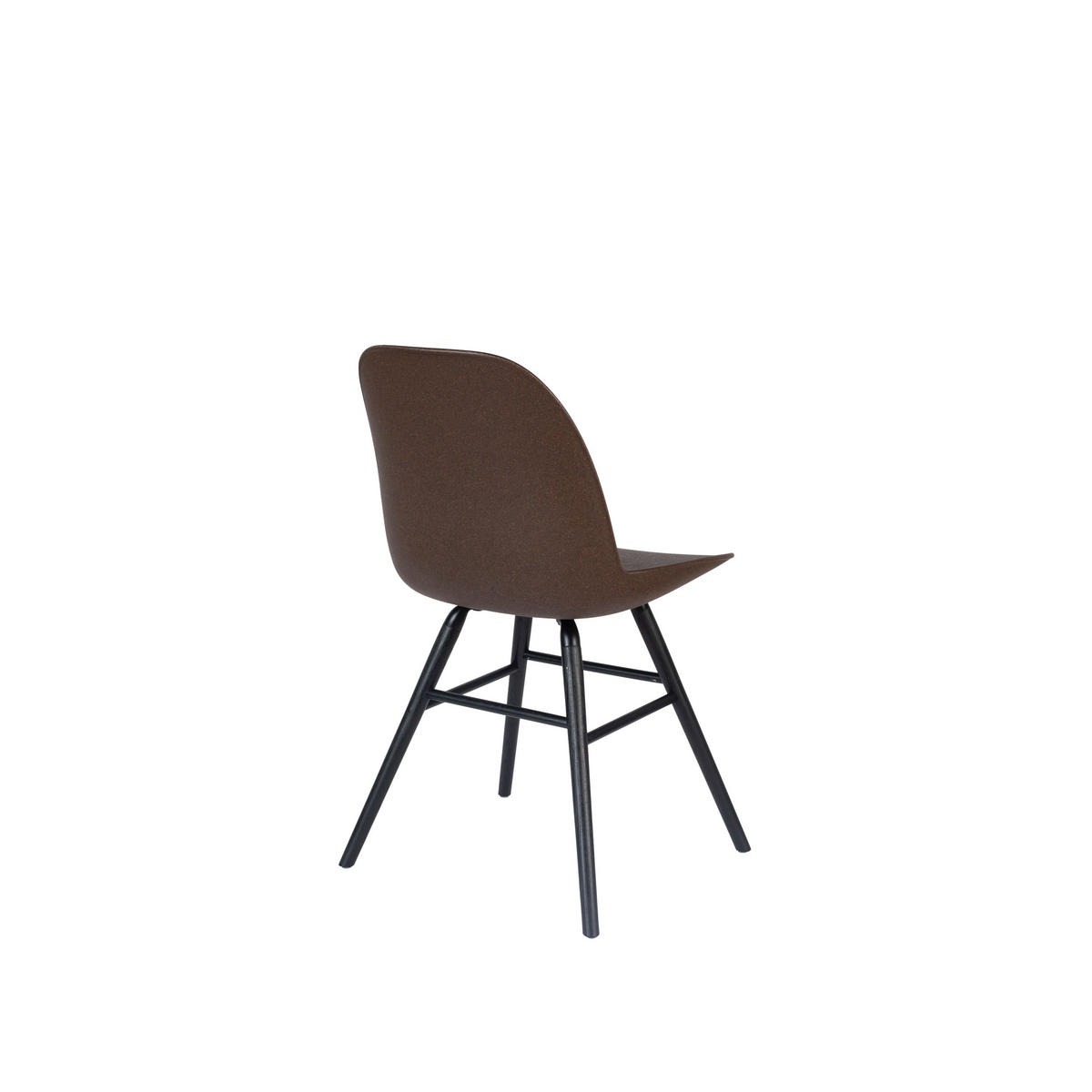 ESSZIMMERSTUHL Albert Kuip Kaffee/ Braun - 2 er Set - Braun, Naturmaterialien (55/81.5/49cm) - Zuiver