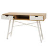 SCHREIBTISCH rechteckig Buche Dekor - Buchefarben, Holz (60/120/76cm) - MCW