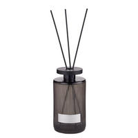 RAUMDUFT Supreme Mystic Bay - Dunkelgrau, Glas (8/17/8cm) - Butlers