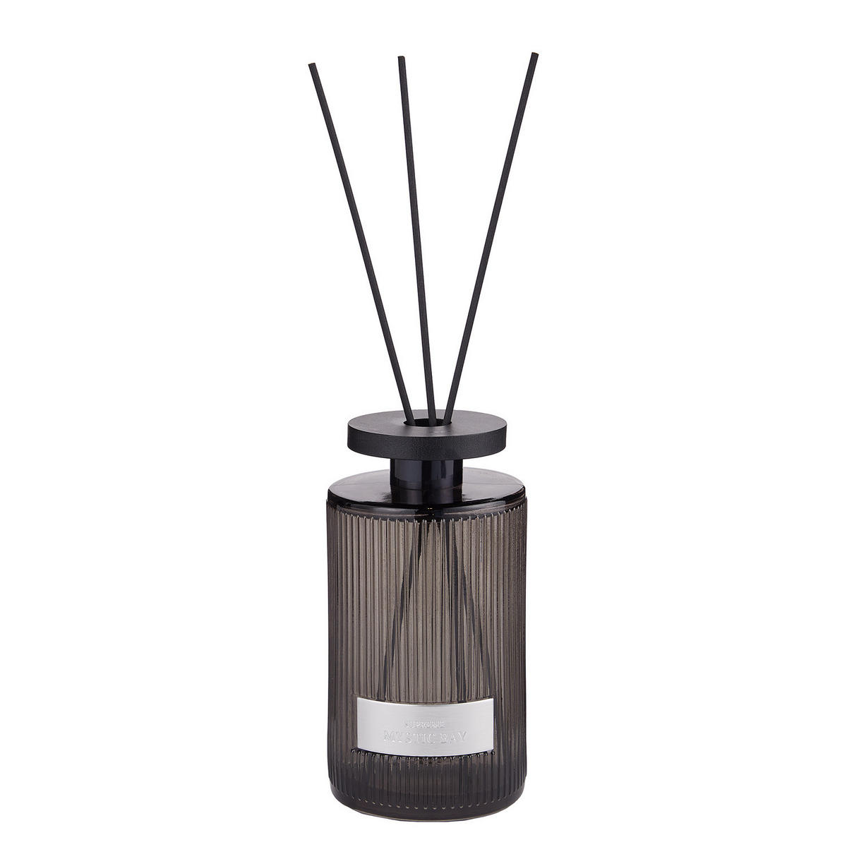 RAUMDUFT Supreme Mystic Bay - Dunkelgrau, Glas (8/17/8cm) - Butlers