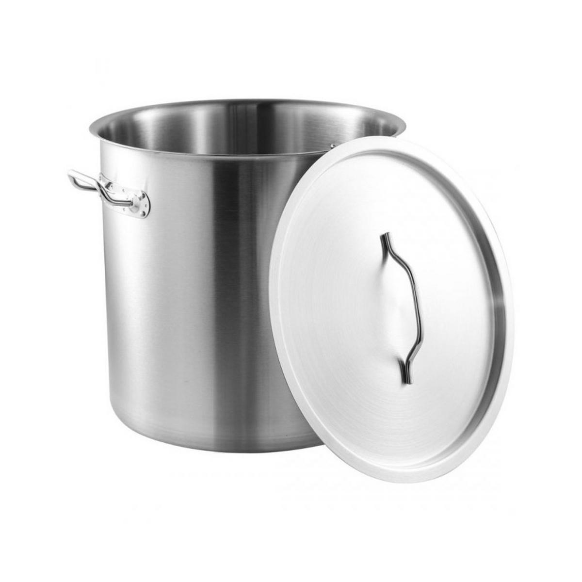 TOPF Silber 35/35/35 cm KH1964 - Silberfarben, Metall (35cm) - Kinghoff 