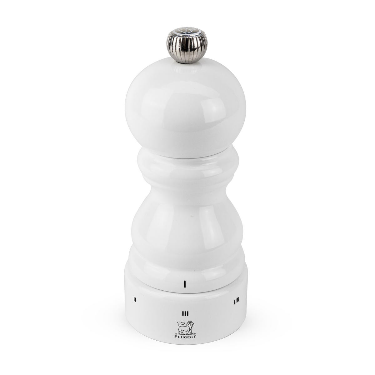 SALZMÜHLE Paris uSelect 12cm Buchenholz Weiß Stahlmahlwerk - Weiß, Holz (5.9/12/5.9cm) - PEUGEOT