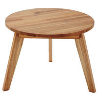 BEISTELLTISCH Rope Island - Braun, Holz (50/50/38cm) - BUTLERS